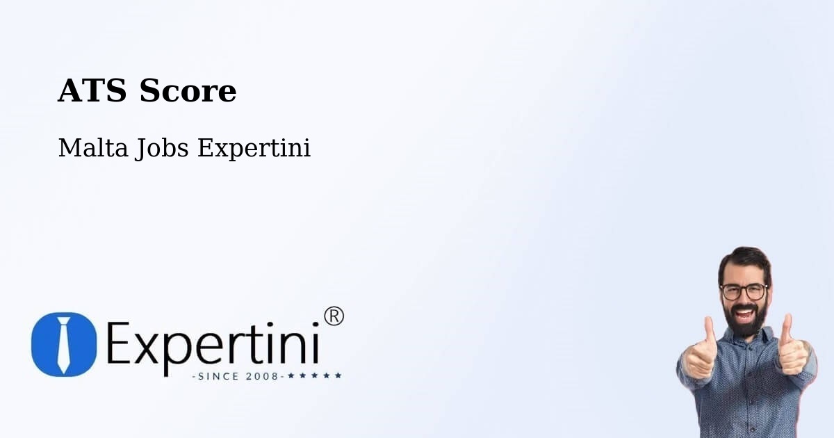 Resume ATS Score & Job Description Match Tool – Senglea - Malta Jobs Expertini