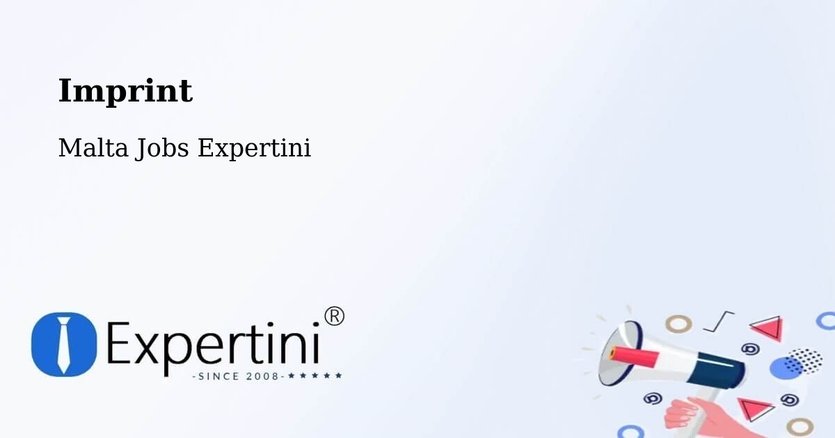 Imprint – Senglea - Malta Jobs Expertini