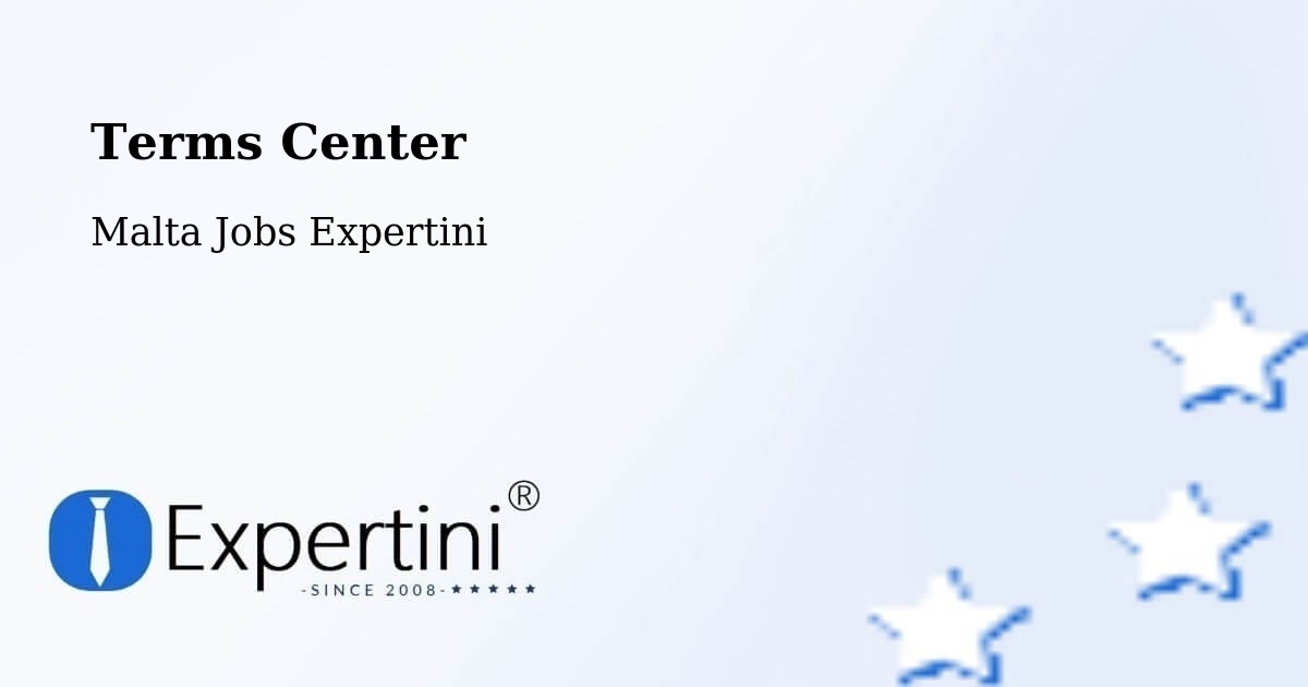 Terms of Service – Senglea - Malta Jobs Expertini